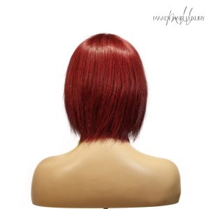center wig machine made 99j wig remy hair h009