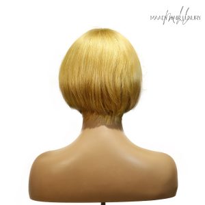 center wig machine made #27 wig remy hair h009