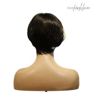 center wig machine made #27 wig remy hair h016