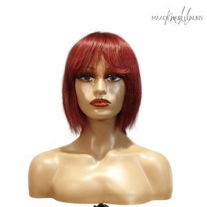 Home center wig machine made color wig remy hair