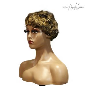 Home center wig machine made wig remy hair h030