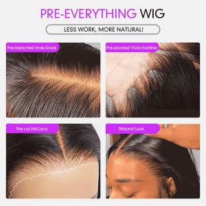 center wig 13x4 straight lace front wig 8&27 honey blonde highlight 26 inch remy hair